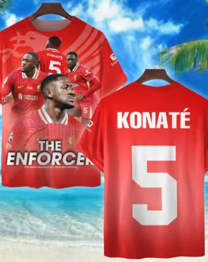 Footballer T-shirt Premier League 2025, gift for fan Footballer HVN1002IK05092025TS3D