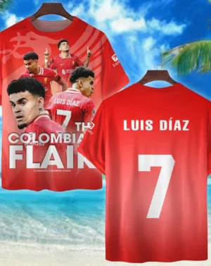 Footballer T-shirt Premier League 2025, gift for fan Footballer HVN1002LD05092025TS3D
