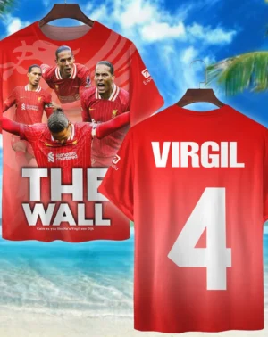 Footballer T-shirt Premier League 2025, gift for fan Footballer HVN1002VVD05092025TS3D