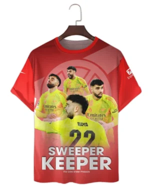 Footballer T-Shirt Premier League 2025 Gift For Fan Footballer HVN1003DA05122025TS3D