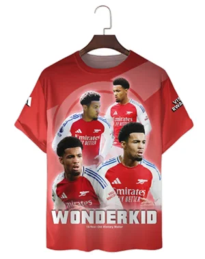 Footballer T-Shirt Premier League 2025 Gift For Fan Footballer HVN1003EN05122025TS3D