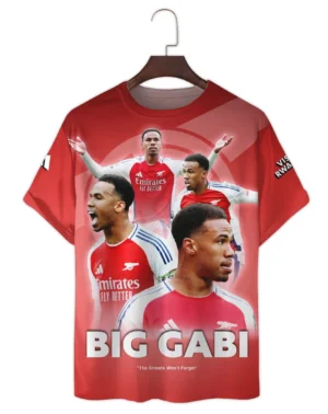 Footballer T-Shirt Premier League 2025 Gift For Fan Footballer HVN1003GM05122025TS3D