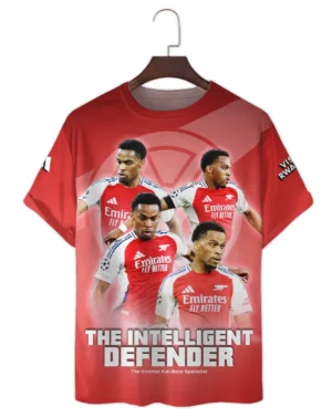 Footballer T-Shirt Premier League 2025 Gift For Fan Footballer HVN1003JT05122025TS3D