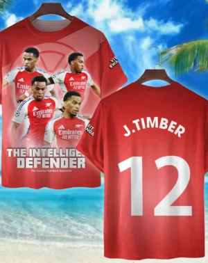 Footballer T-Shirt Premier League 2025 Gift For Fan Footballer HVN1003JT05122025TS3D