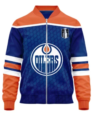 Hockey Bomber Jacket NHL 2025 For Sport Fans HVN1048OILER060525BOB