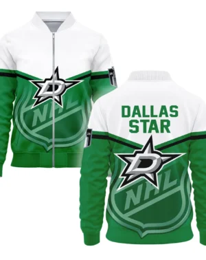 Hockey Bomber Jacket NHL 2025 For Sport Fans HVN1054DAL060625BOB