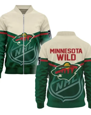 Hockey Bomber Jacket NHL 2025 For Sport Fans HVN1054MIN060625BOB