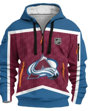 Hockey Hoodie Half Zipper NHL 2025 For Sport Fans HVN1053COL060625HODZ