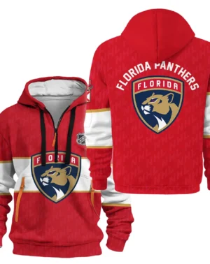 Hockey Hoodie Half Zipper NHL 2025 For Sport Fans HVN1053FLA060625HODZ