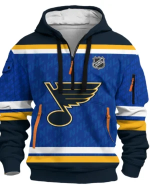 Hockey Hoodie Half Zipper NHL 2025 For Sport Fans HVN1053STL060625HODZ