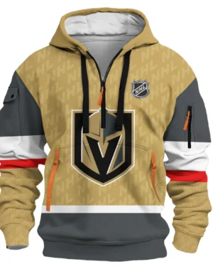 Hockey Hoodie Half Zipper NHL 2025 For Sport Fans HVN1053VGK060625HODZ