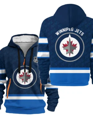 Hockey Hoodie Half Zipper NHL 2025 For Sport Fans HVN1053WPG060625HODZ