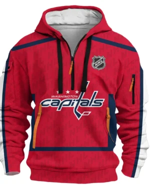 Hockey Hoodie Half Zipper NHL 2025 For Sport Fans HVN1053WSH060625HODZ