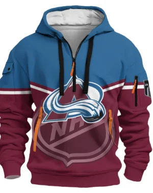 Hockey Hoodie Half Zipper NHL 2025 For Sport Fans HVN1054COL060625HODZ