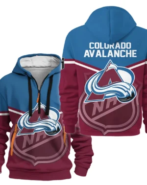 Hockey Hoodie Half Zipper NHL 2025 For Sport Fans HVN1054COL060625HODZ