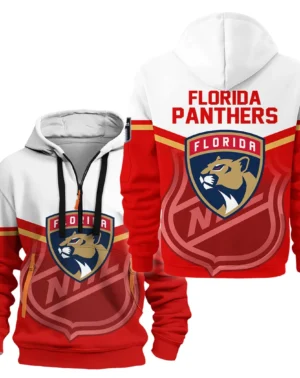 Hockey Hoodie Half Zipper NHL 2025 For Sport Fans HVN1054FLA060625HODZ