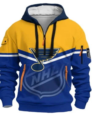 Hockey Hoodie Half Zipper NHL 2025 For Sport Fans HVN1054STL060625HODZ