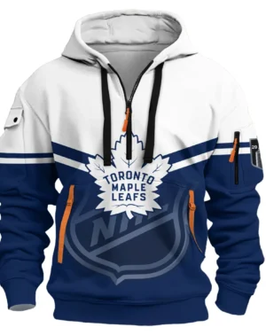 Hockey Hoodie Half Zipper NHL 2025 For Sport Fans HVN1054TOR060625HODZ