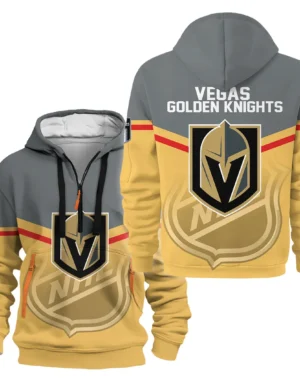 Hockey Hoodie Half Zipper NHL 2025 For Sport Fans HVN1054VGK060625HODZ