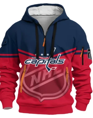 Hockey Hoodie Half Zipper NHL 2025 For Sport Fans HVN1054WSH060625HODZ