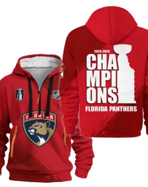 Hockey Hoodie Half Zipper NHL 2025 For Sport Fans HVN1074NHLC061825HODZ