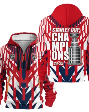 Hockey Hoodie Half Zipper NHL 2025 For Sport Fans HVN1075NHLC061925HODZ