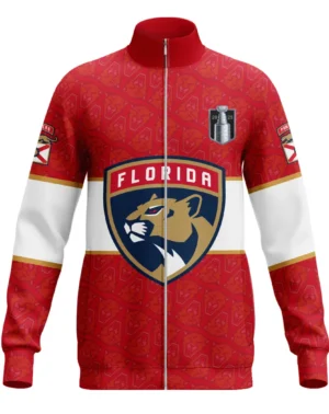 Hockey Stand Collar Jacket NHL 2025 For Sport Fans HVN1048PANTHERS060525SCJ