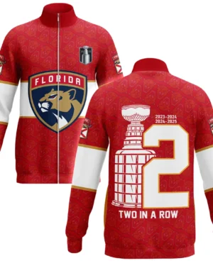 Hockey Stand Collar Jacket NHL 2025 For Sport Fans HVN1048PANTHERS060525SCJ