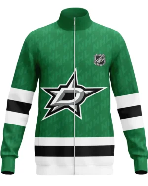 Hockey Stand Collar Jacket NHL 2025 For Sport Fans HVN1053DAL060625SCJ