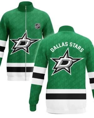 Hockey Stand Collar Jacket NHL 2025 For Sport Fans HVN1053DAL060625SCJ