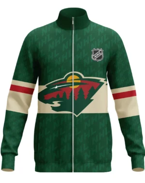 Hockey Stand Collar Jacket NHL 2025 For Sport Fans HVN1053MIN060625SCJ