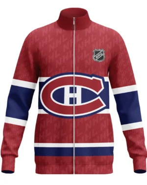 Hockey Stand Collar Jacket NHL 2025 For Sport Fans HVN1053MTL060625SCJ