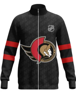 Hockey Stand Collar Jacket NHL 2025 For Sport Fans HVN1053OTT060625SCJ