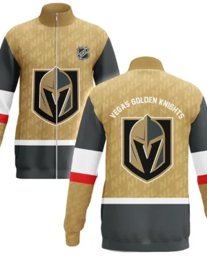 Hockey Stand Collar Jacket NHL 2025 For Sport Fans HVN1053VGK060625SCJ