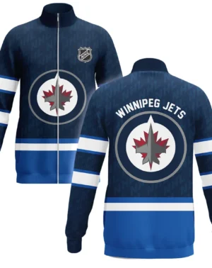 Hockey Stand Collar Jacket NHL 2025 For Sport Fans HVN1053WPG060625SCJ