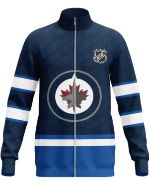 Hockey Stand Collar Jacket NHL 2025 For Sport Fans HVN1053WPG060625SCJ