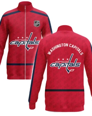 Hockey Stand Collar Jacket NHL 2025 For Sport Fans HVN1053WSH060625SCJ