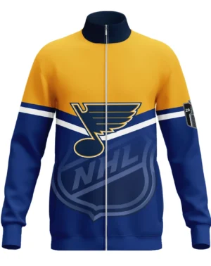 Hockey Stand Collar Jacket NHL 2025 For Sport Fans HVN1054STL060625SCJ