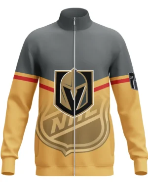 Hockey Stand Collar Jacket NHL 2025 For Sport Fans HVN1054VGK060625SCJ