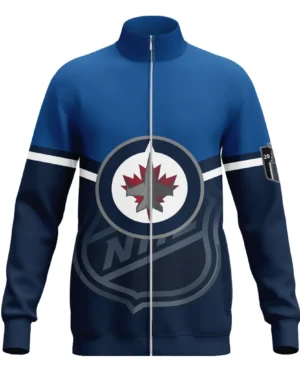 Hockey Stand Collar Jacket NHL 2025 For Sport Fans HVN1054WPG060625SCJ