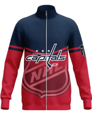 Hockey Stand Collar Jacket NHL 2025 For Sport Fans HVN1054WSH060625SCJ