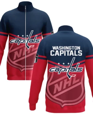 Hockey Stand Collar Jacket NHL 2025 For Sport Fans HVN1054WSH060625SCJ