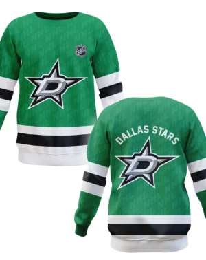 Hockey Sweatshirt NHL 2025 For Sport Fans HVN1053DAL060625SW