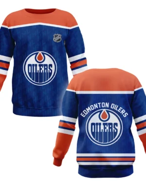 Hockey  Sweatshirt NHL 2025 For Sport Fans  HVN1053EDM060625SW