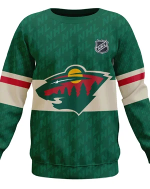 Hockey Sweatshirt NHL 2025 For Sport Fans HVN1053MIN060625SW