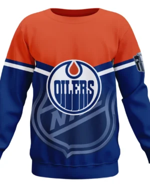 Hockey  Sweatshirt NHL 2025 For Sport Fans  HVN1054EDM060625SW