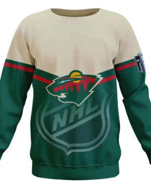 Hockey Sweatshirt NHL 2025 For Sport Fans HVN1054MIN060625SW