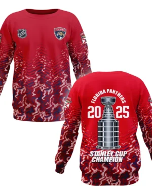Hockey Sweatshirt NHL 2025 For Sport Fans HVN1073CHAMP061825SW