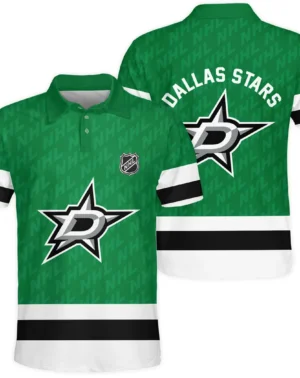 Hockey Team Polo Shirt NHL 2025 For Fans Sport HVN1053DAL060625POS