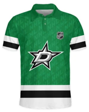 Hockey Team Polo Shirt NHL 2025 For Fans Sport HVN1053DAL060625POS